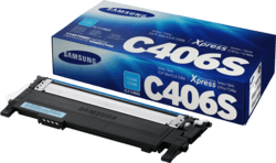 Toner HP Samsung CLT-C406S (1000 páginas - Ciano), miniatura 3