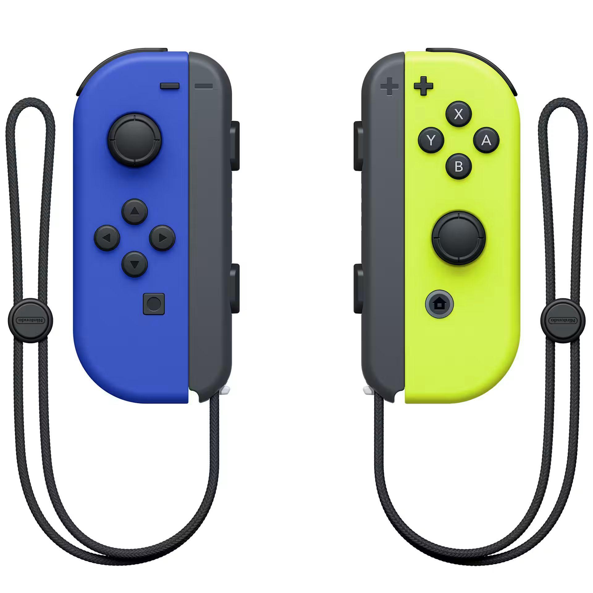 Comando NINTENDO Joy-Con (Nintendo Switch - Sem fios - Azul e Amarelo Neon) — miniatura 2