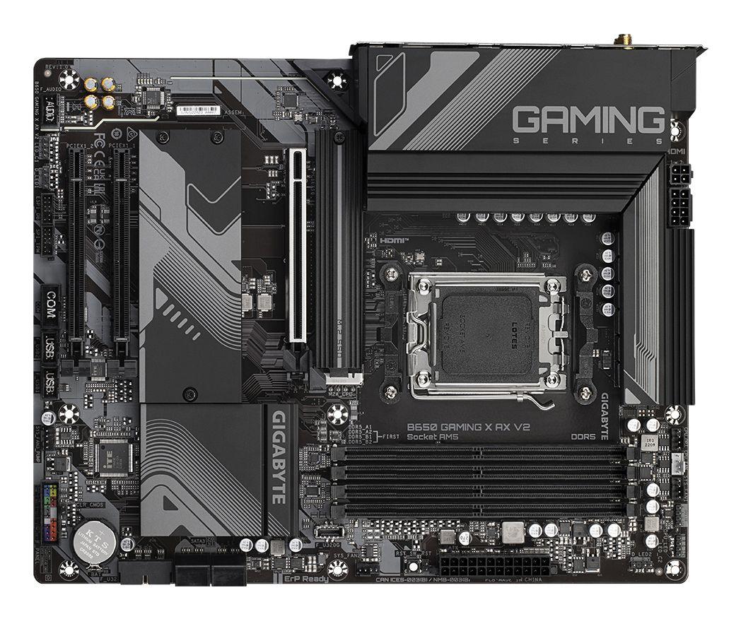 Motherboard GIGABYTE B650 GAMING X AX V2 (AM5 - ATX - Duplo canal - Castanho), miniatura 4