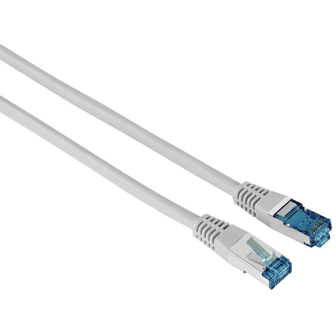 Cabo de Rede HAMA 00200923 (3 m - Cat6 - RJ-45 - Cinzento)