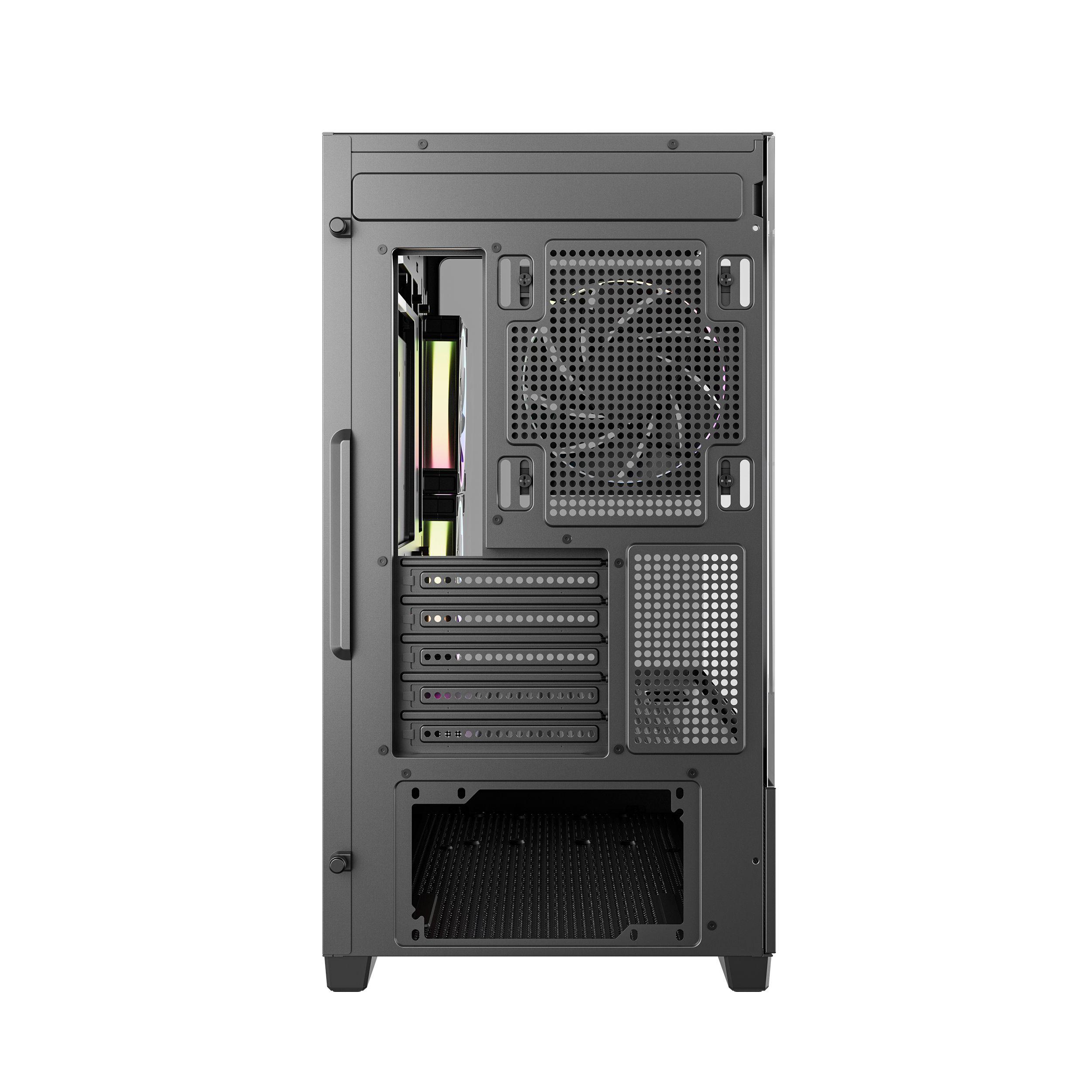 Caixa PC DEEPCOOL CG380U 3F (ITX, micro ATX - Tower - ITX, Micro-ATX - Preto) — miniatura 7