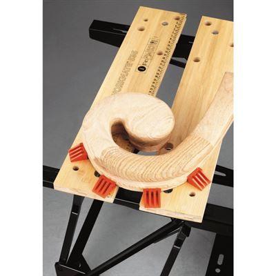 Bancada de Trabalho BLACK & DECKER WM536 (77,5 cm - Preto e Castanho), miniatura 5