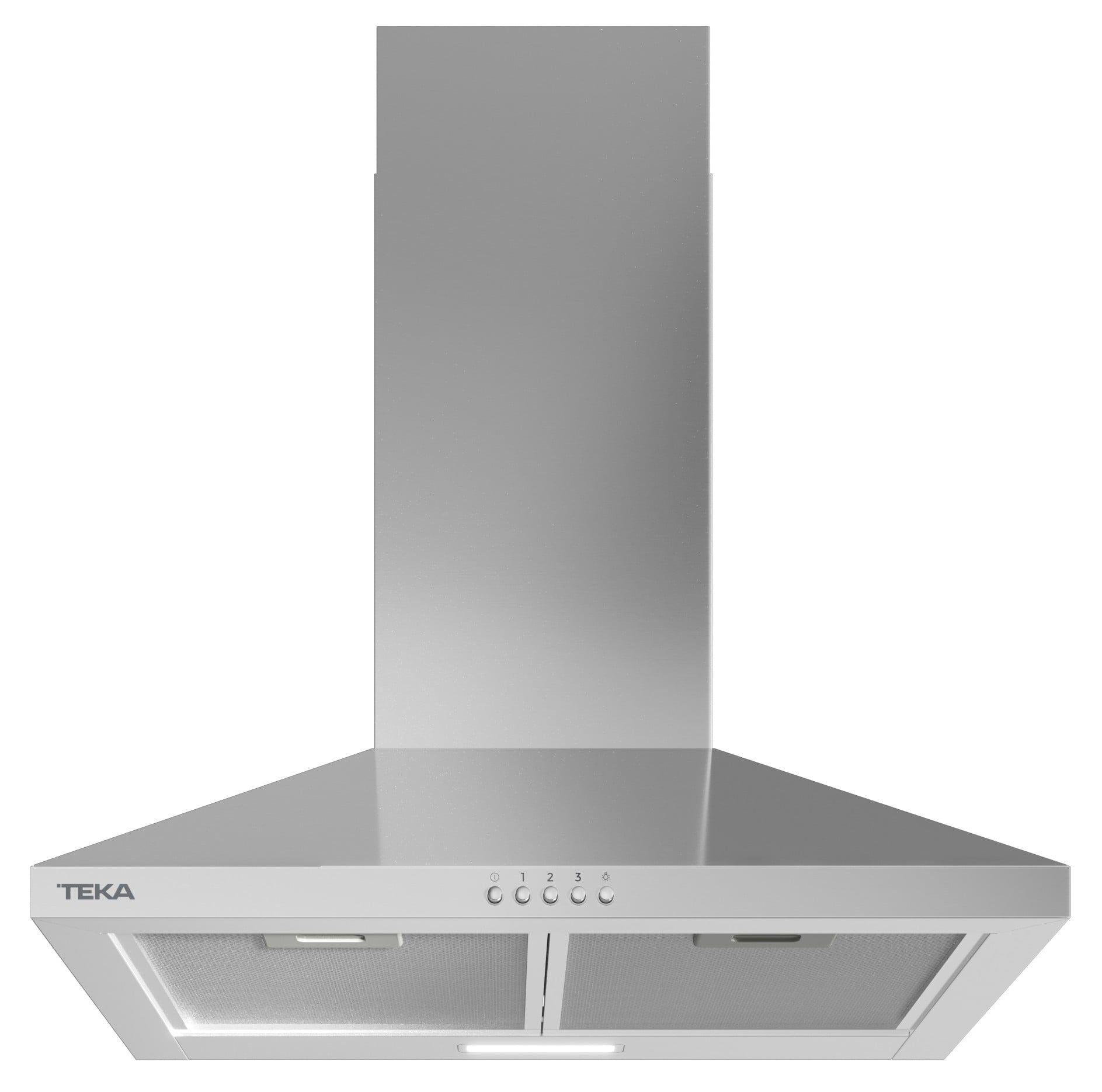 Exaustor de Chaminé TEKA DBB 64140 KOS IX (Altura 56,9 cm - 60 cm - 45 cm - Inox)