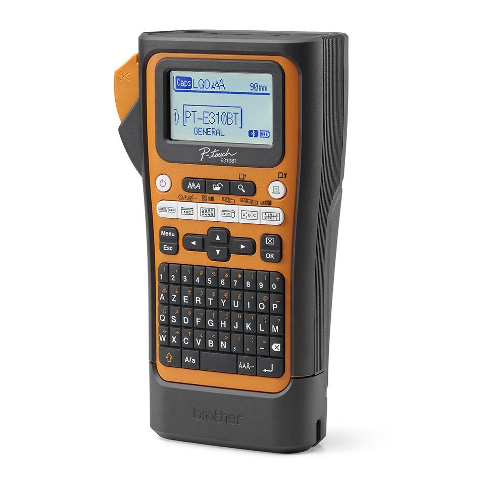 Impressora de Etiquetas BROTHER PT-E310BTVP (Com fios e sem fios - Preto e Laranja), miniatura 3
