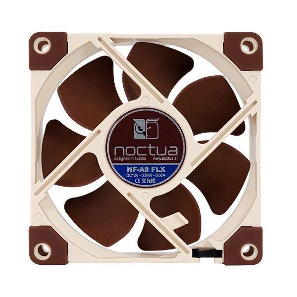 Ventoinha NOCTUA NF-A8 FLX (0,84 W - Castanho) — miniatura 4