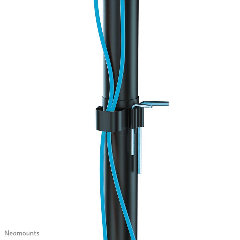 Suporte de Monitor NEOMOUNTS NM-D335D4BLACK (4 Monitores - 10–27" - Preto), miniatura 9