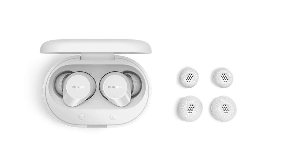 Auscultadores PHILIPS TAT1300WT/00 (Binaural - True Wireless Stereo - Intra-aural - Branco) — miniatura 6