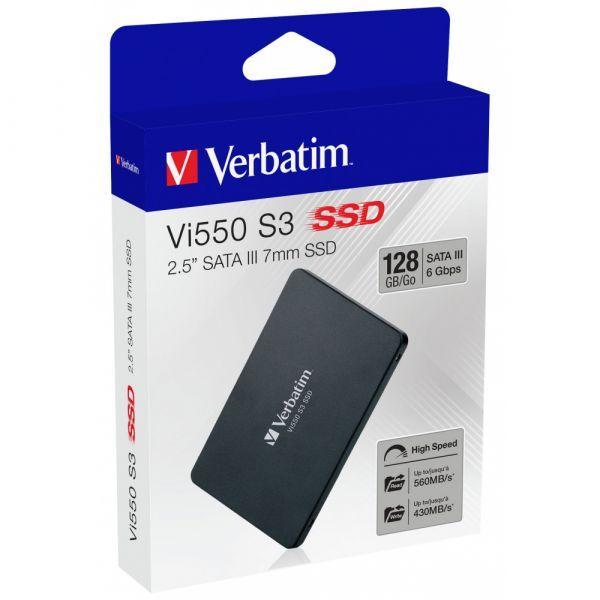 SSD VERBATIM Vi550 (128 GB - 2,5" - SATA - Preto) — miniatura 2
