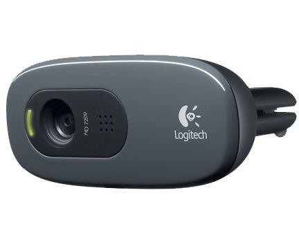 Câmara Web LOGITECH C270 (1280 x 720 pixels - 30 fps - 720p - Preto e Cinzento) — miniatura 4