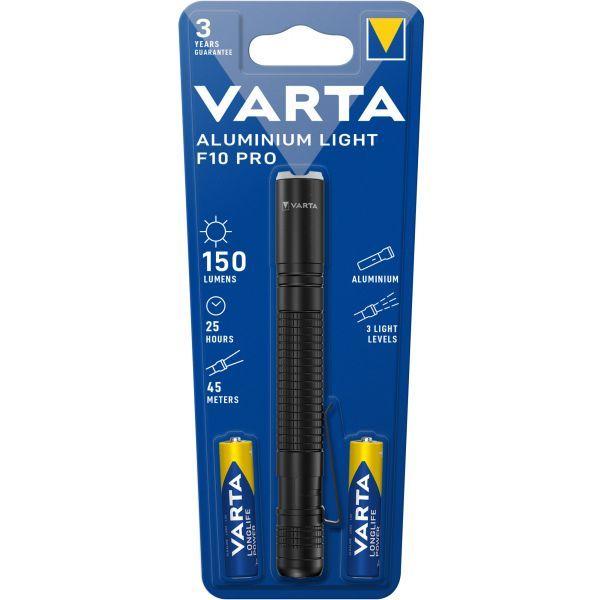 Lanterna VARTA Aluminium Light F10 Pro 2AAA (LED - 30 lm - Alumínio) — miniatura 2