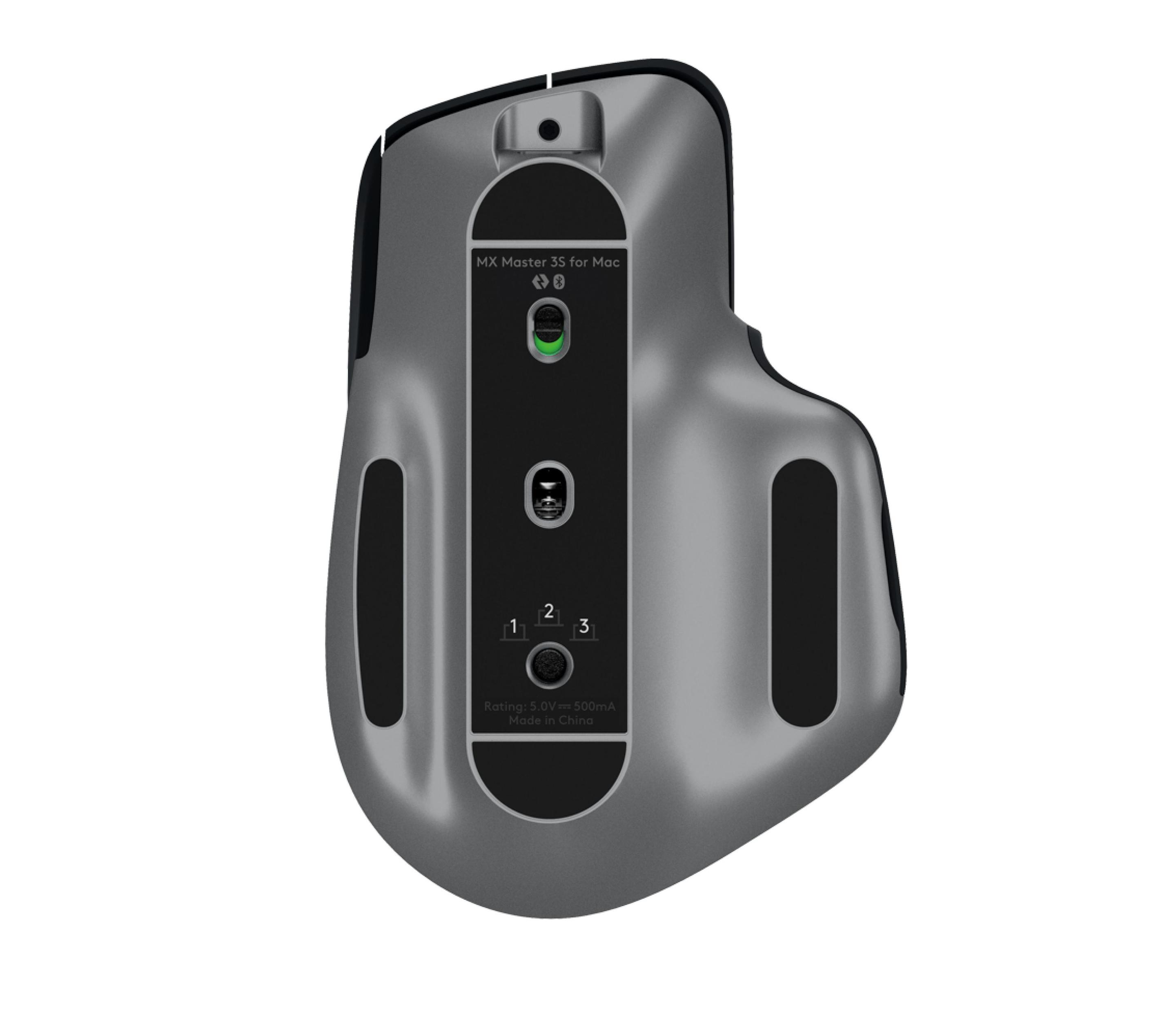 Rato LOGITECH MX Master 3S for Mac (Mão direita - 8000 DPI - Laser - Cinzento) — miniatura 4