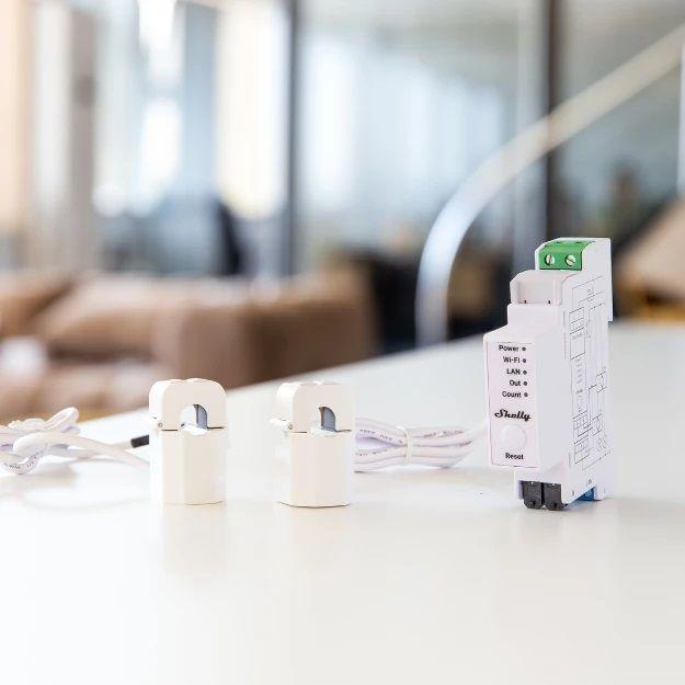 Módulo Medidor de Energia SHELLY Pro EM-50 (Plástico - Branco) — miniatura 4
