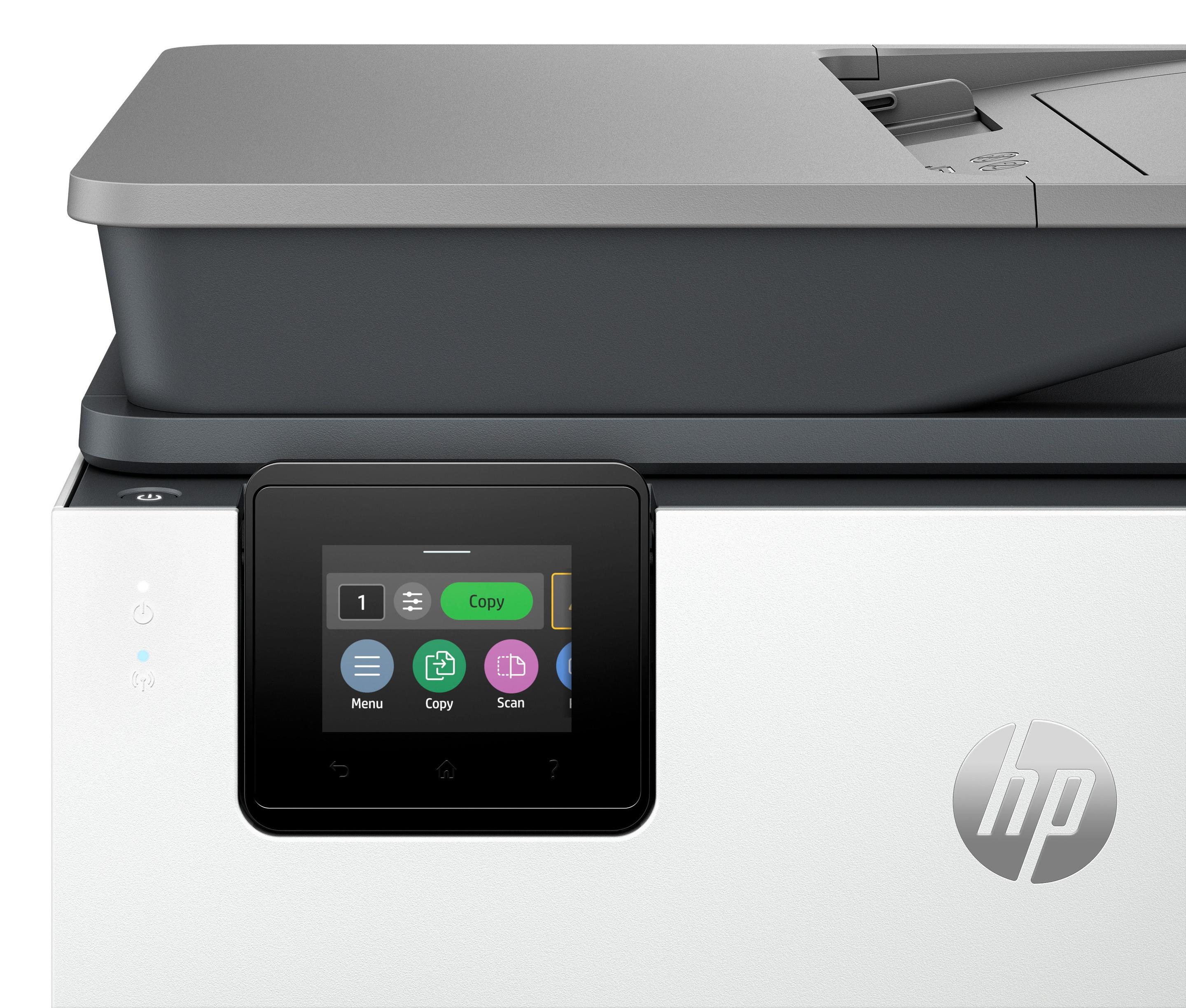 Impressora Multifunções HP OfficeJet Pro 9120e (A4 - Impressão a cores - 250 folhas - Cinzento), miniatura 3