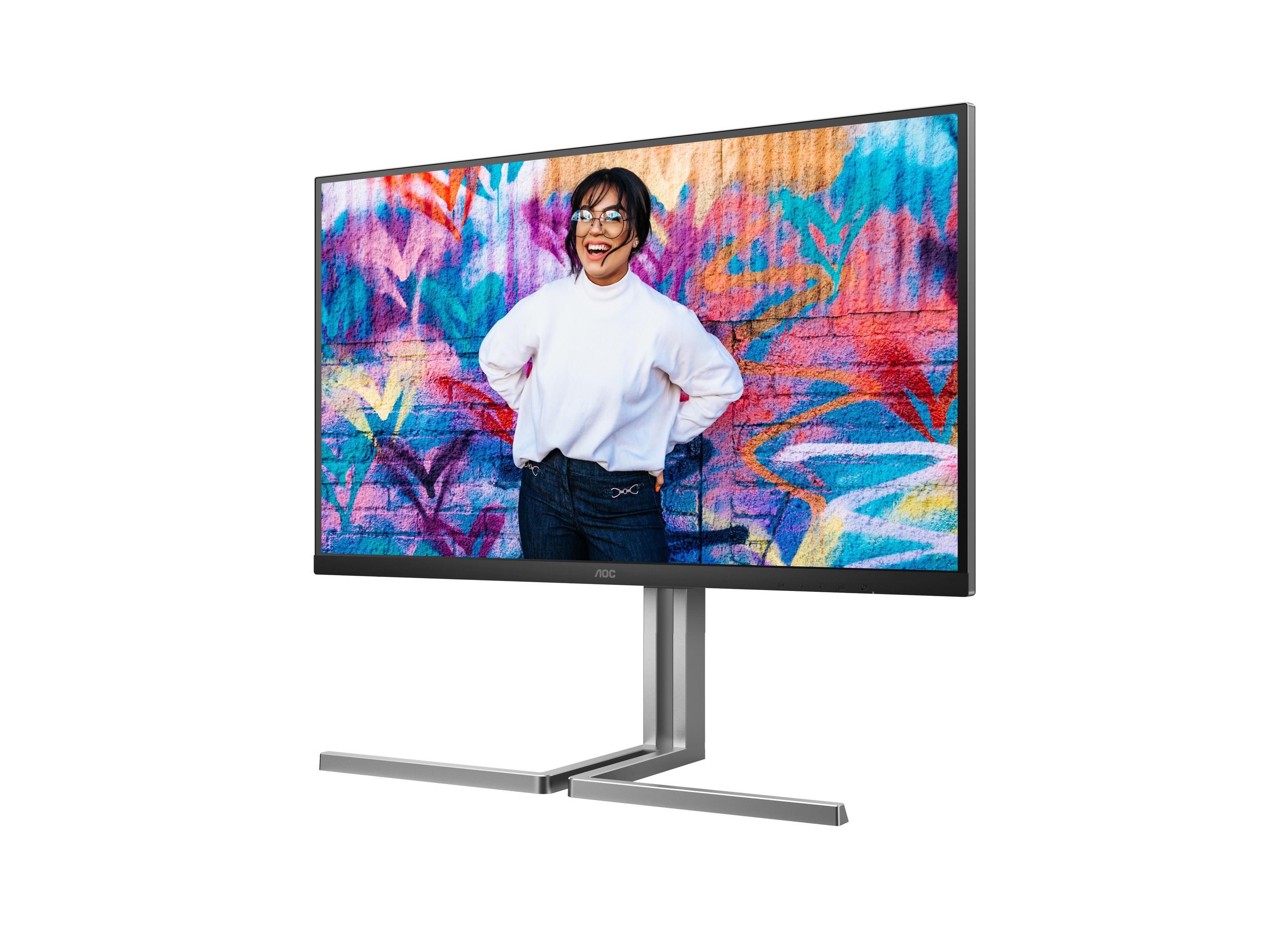 Monitor AOC Graphic Pro U32U3CV (31,5" - Nano IPS - 60 Hz - Preto) — miniatura 5