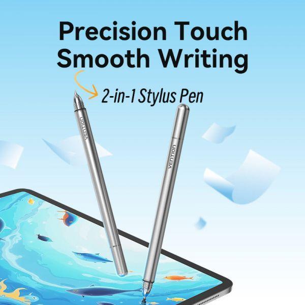 Caneta Stylus VENTION KQMH0 (Android e Apple - Cinza) — miniatura 2