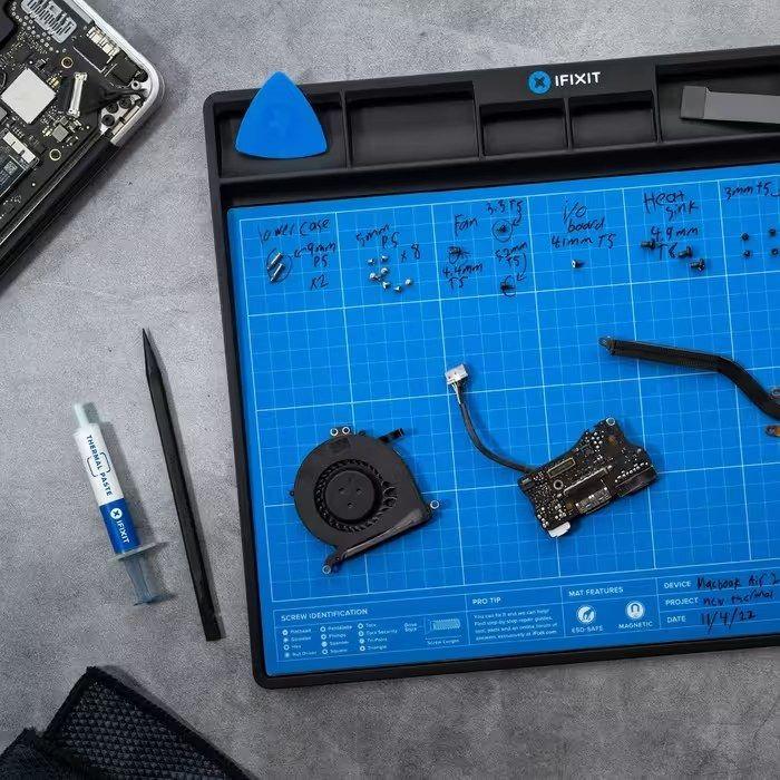 Tapete Magnético de Organização IFIXIT FixMat (Azul) — miniatura 3
