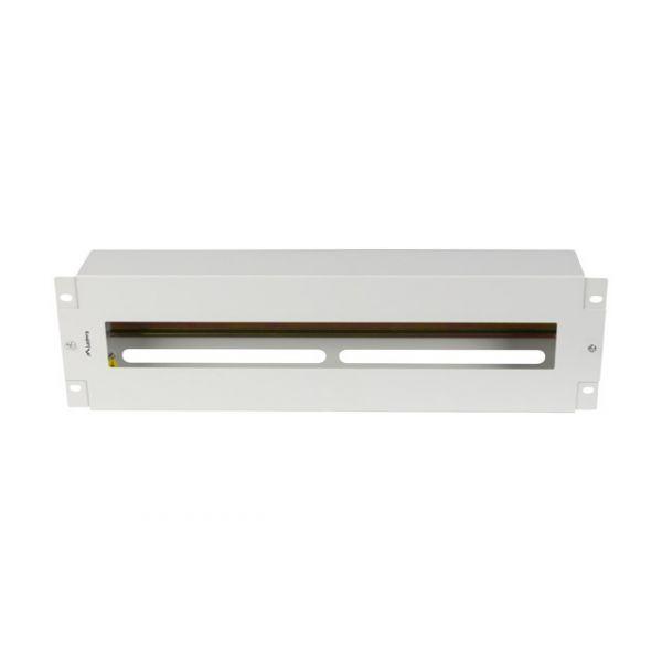 Painel de Distribuição de Tensão LANBERG AK-VDP103-S (19" - 3U - Calha DIN TS-35 - Cinzento), miniatura 4