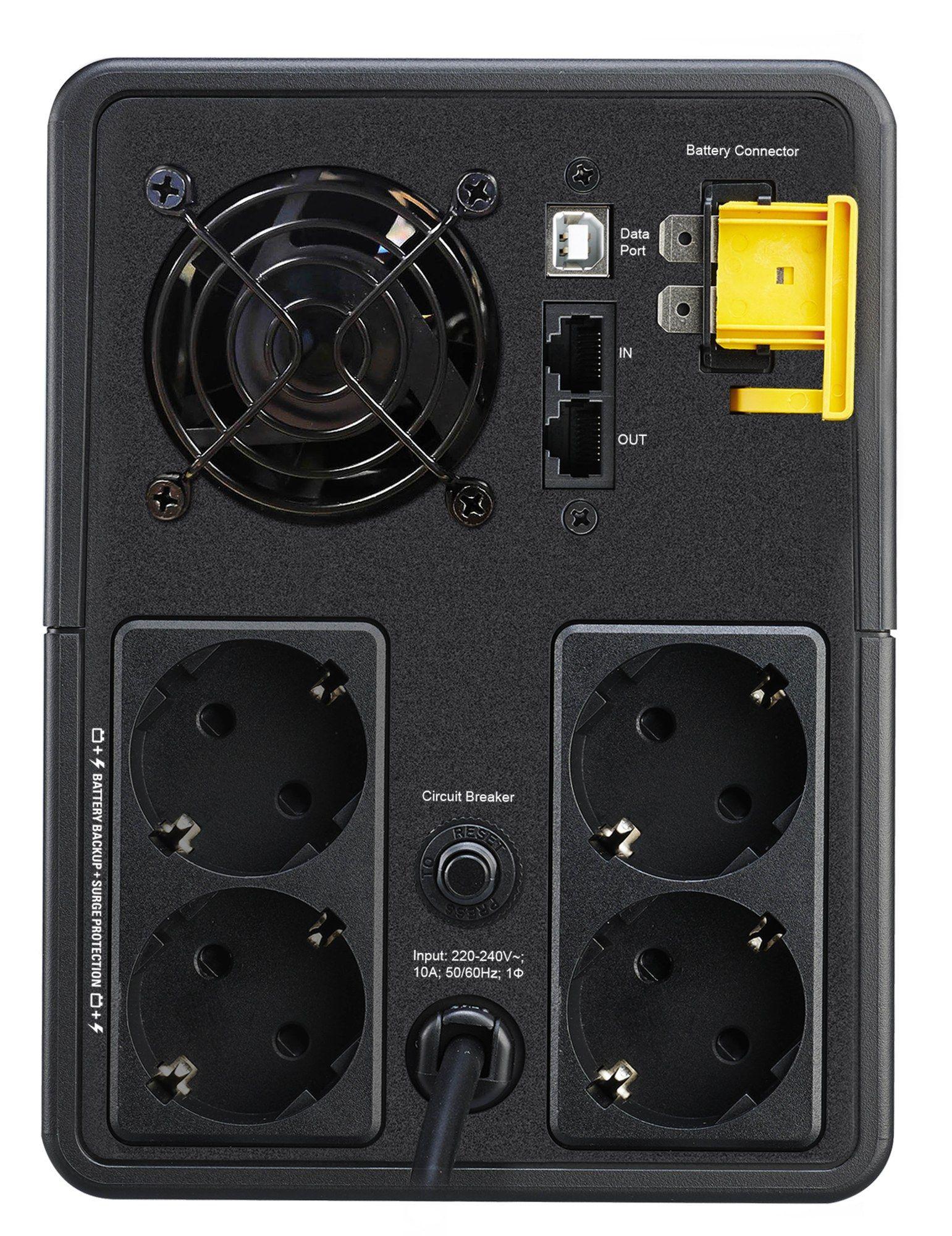 UPS APC Back-UPS BX2200MI-GR (Cabo de alimentação de entrada - Preto), miniatura 2