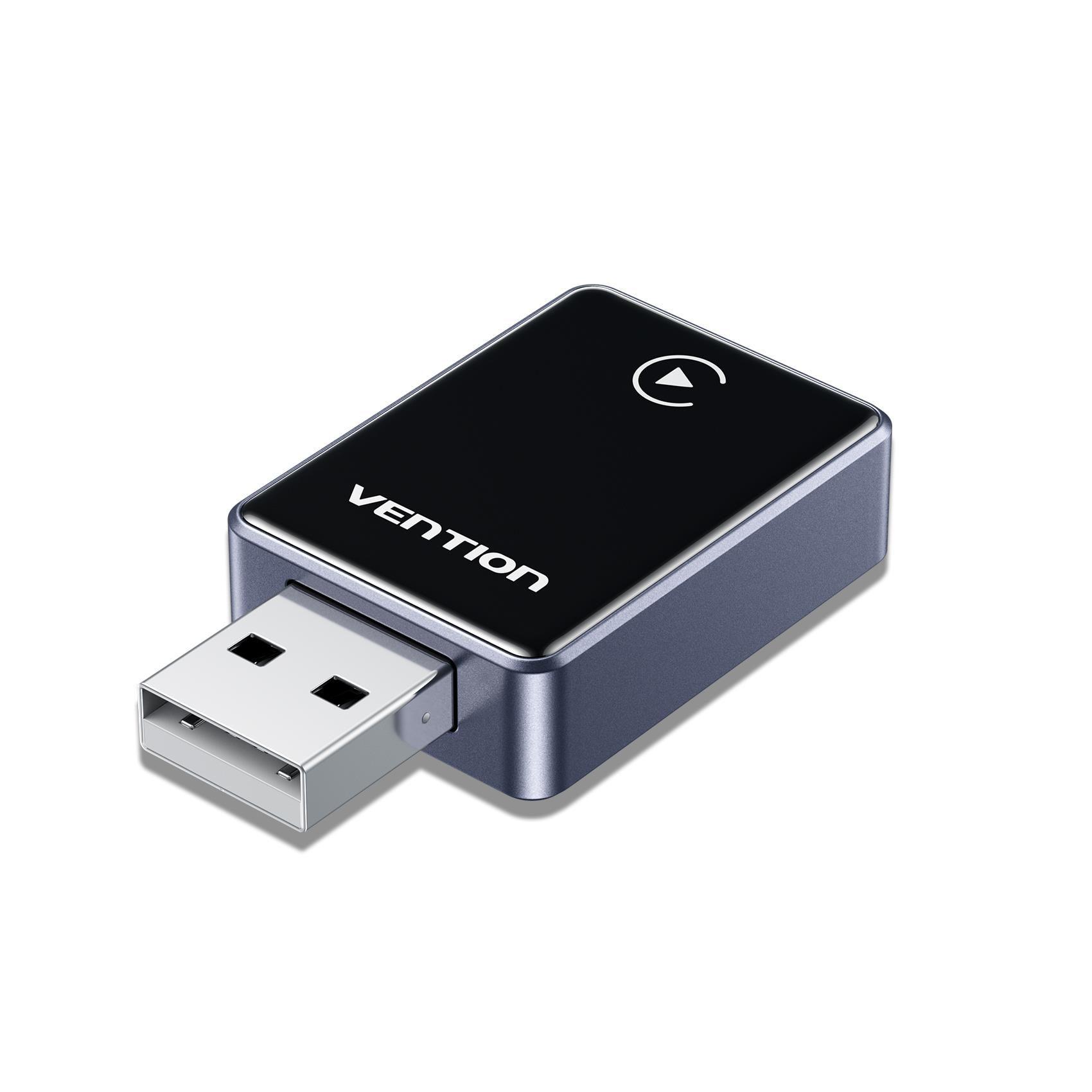 Adaptador Sem Fios VENTION KRYH0 (Wi-Fi 5G e Bluetooth - Preto)