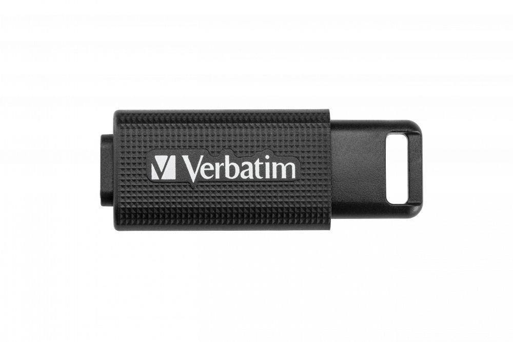 Pen USB VERBATIM Store 'n' Go 49458 (Slide - USB Type-C - USB 3.2 Gen 1 - Preto) — miniatura 5