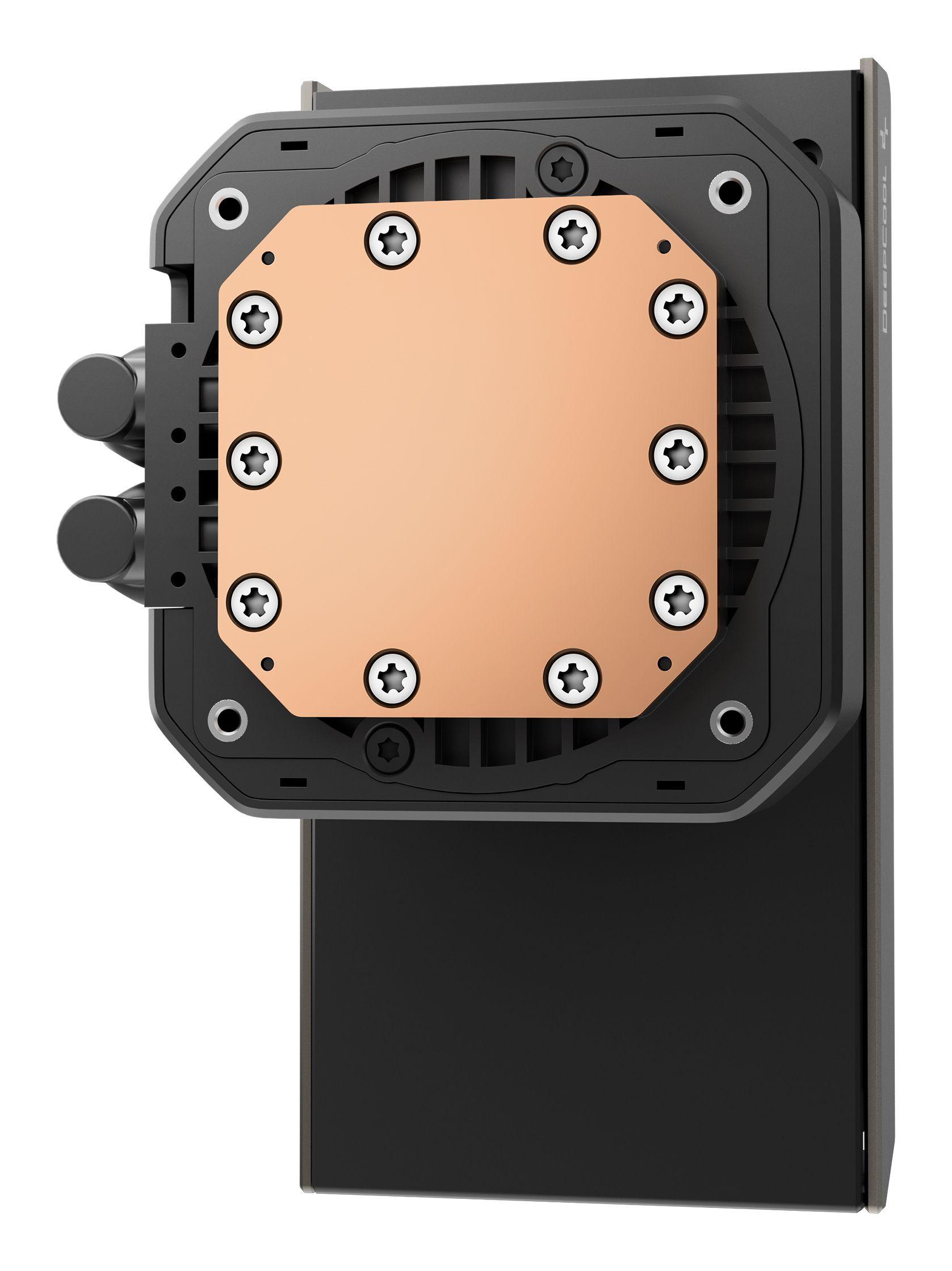 Kit de Refrigeração Líquida DEEPCOOL LT360 Vision ARGB (12 cm - 2500 RPM - Multi - Preto) — miniatura 4
