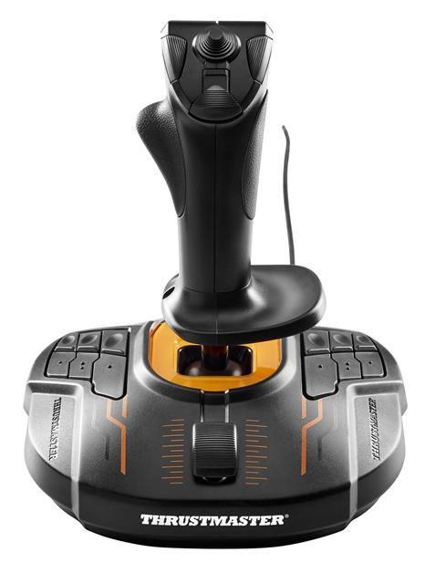 Manípulo de Voo THRUSTMASTER T.16000M FCS (PC - Com fios - Preto e Laranja)