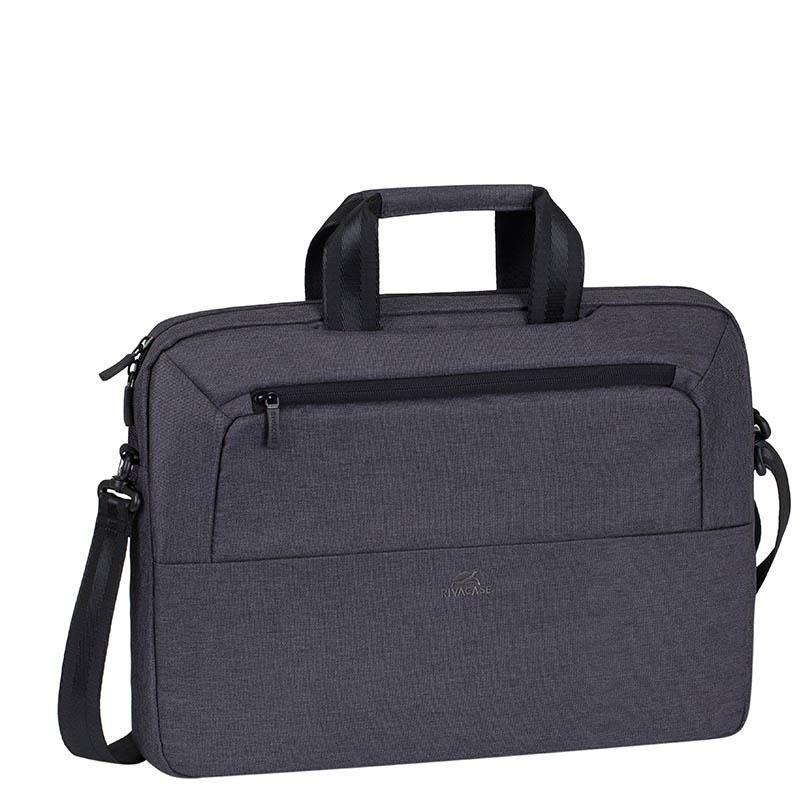 Mala para Portátil RIVACASE 7730 Suzuka (15,6" - Poliéster - 15.6" - Preto)