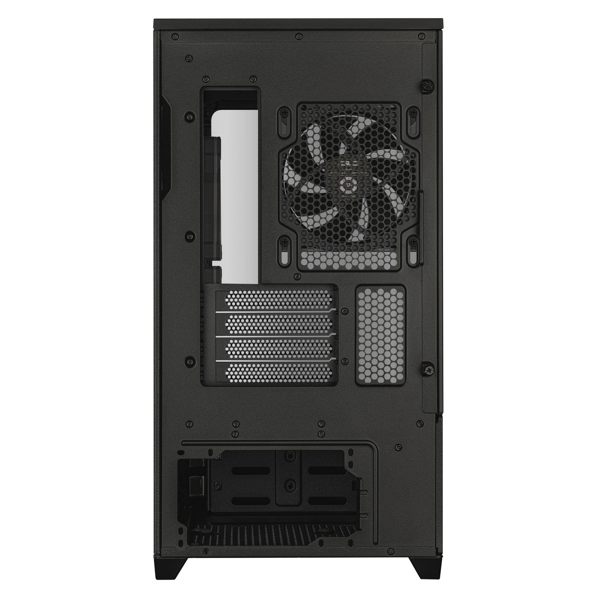 Caixa de Computador ASUS PRIME AP202 ARGB (Micro ATX, Mini-ITX - Mini Tower - Metal - Preto) — miniatura 13