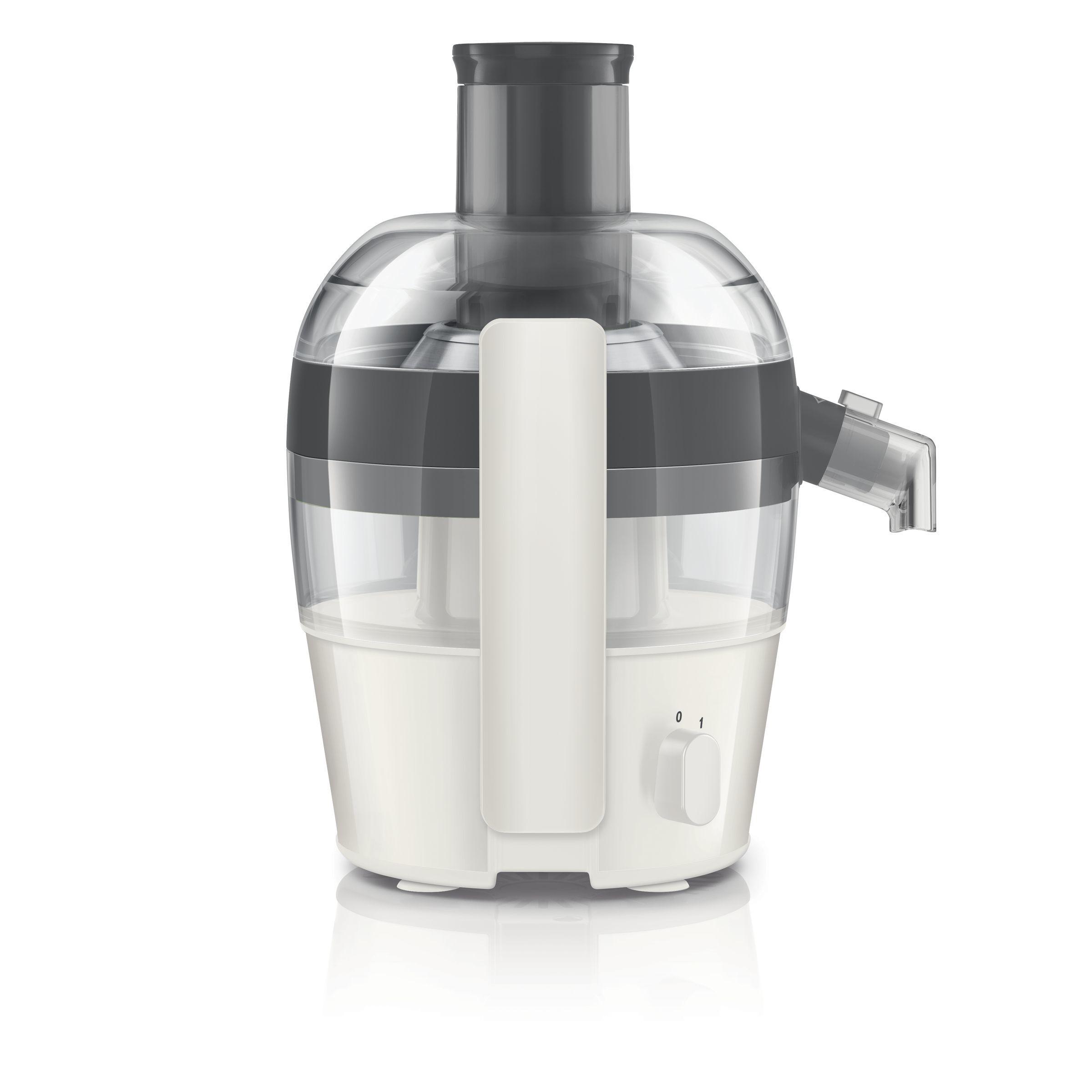 Centrifugadora PHILIPS Viva Collection HR1832/30 (Preto, Branco e Transparente)