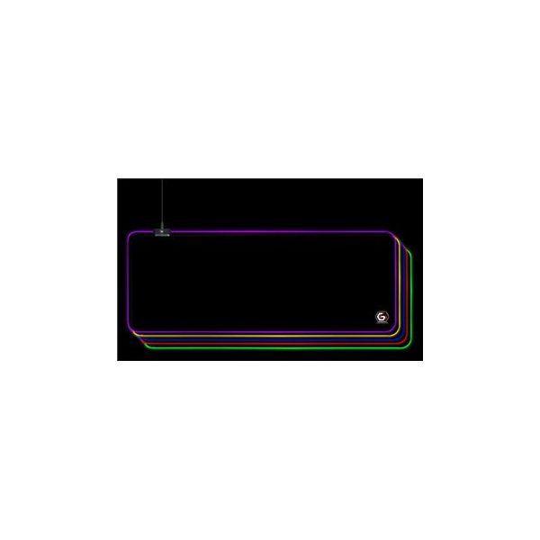 Tapete de Rato Gaming GEMBIRD MP-GAMELED-L (L - Espuma, tecido e borracha - 4 mm - Preto) — miniatura 6