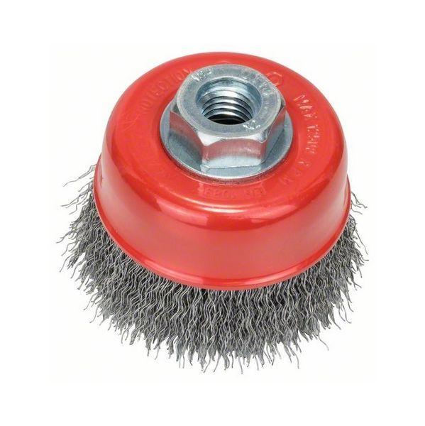 Escova de Copo Metálica BOSCH 1 Clean (Metal - 70 mm), miniatura 2