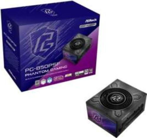 Fonte de Alimentação ASROCK PG-850PSF (ATX - 80 PLUS Platinum - 850 W - Preto)