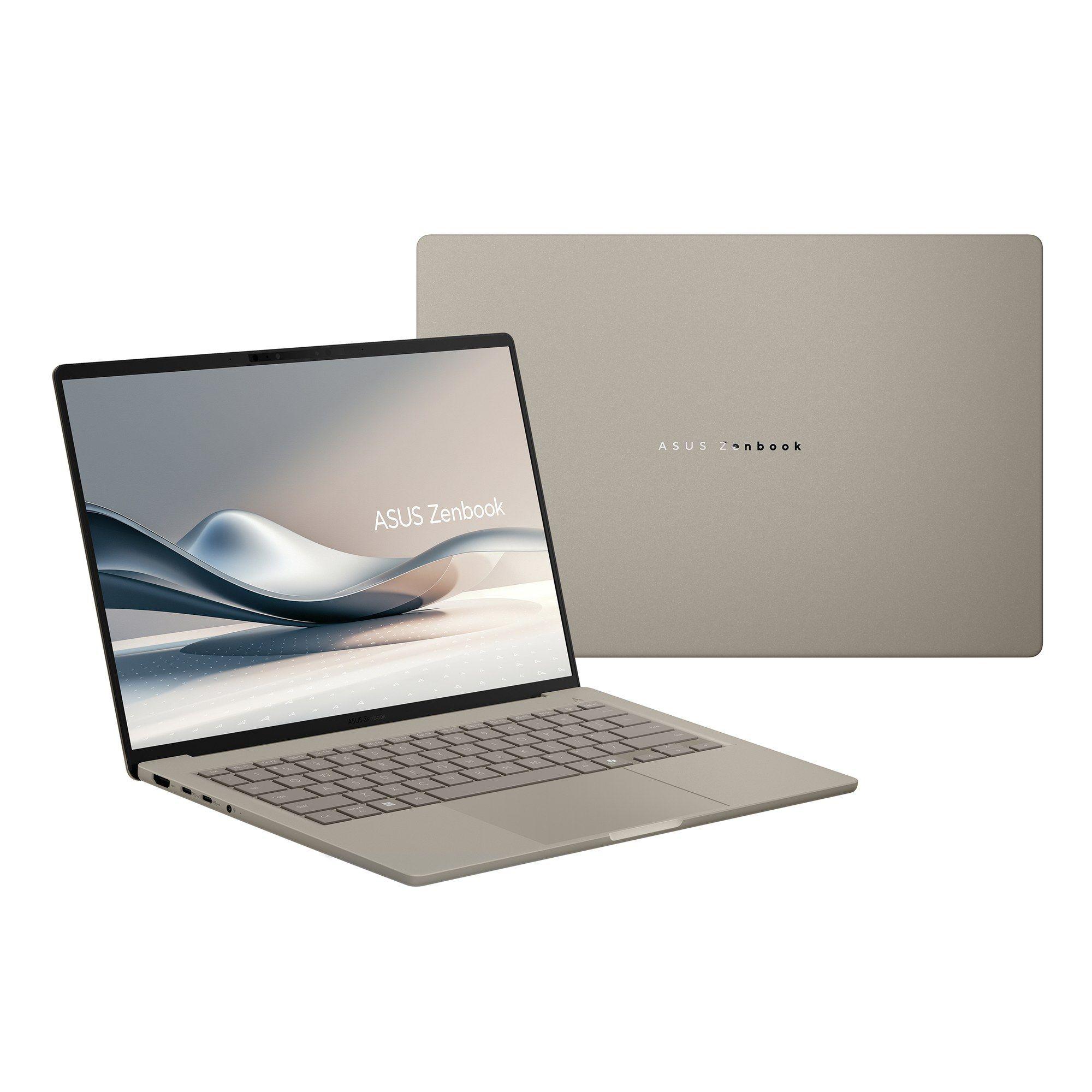 Computador Portátil ASUS Zenbook A14 UX3407QA-X1PBOHDGP1 (14" OLED WUXGA - Snapdragon X X1-26-100 - 32 GB - 512 GB SSD - Bege) — miniatura 8