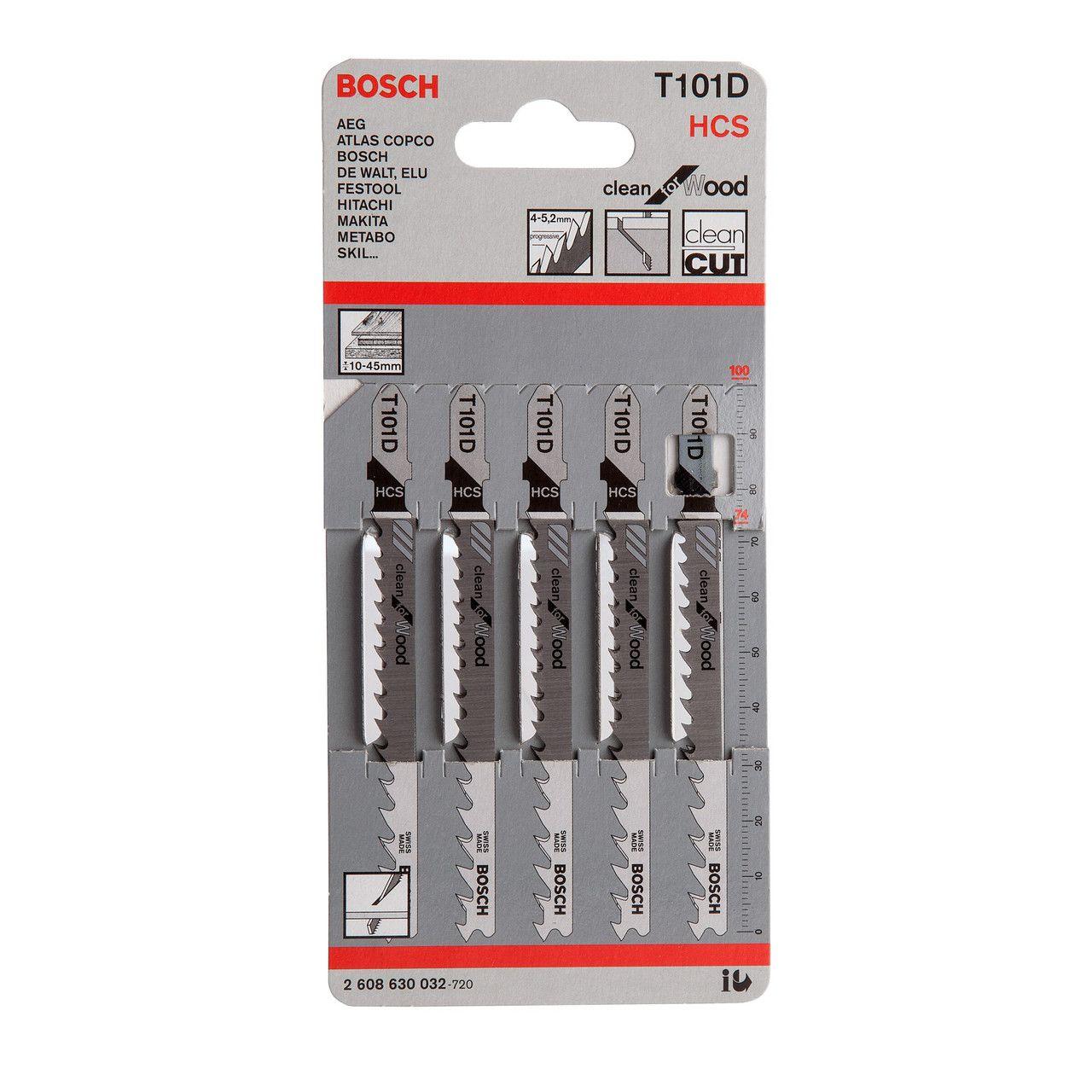 Lâmina de Serra Vertical BOSCH T 101 D (Aço de alto teor de carbono), miniatura 2