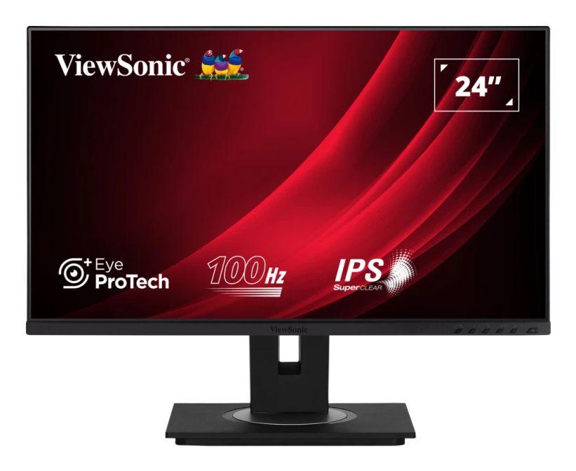Monitor VIEWSONIC VG2448A-2 (23,8" - IPS - 100 Hz - Preto)
