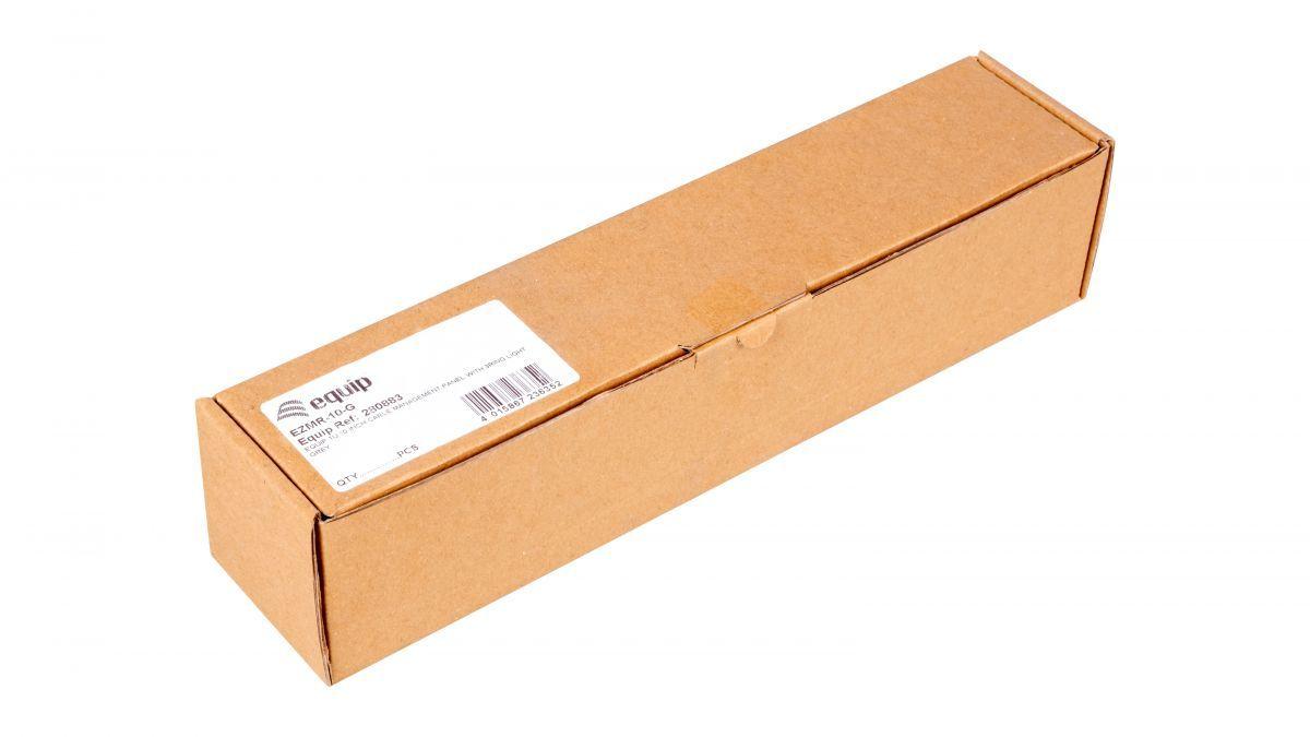 Organizador de Cabos EQUIP EZMR-10-G (10" - 1U - 3 Anéis Metálicos - Cinzento), miniatura 5