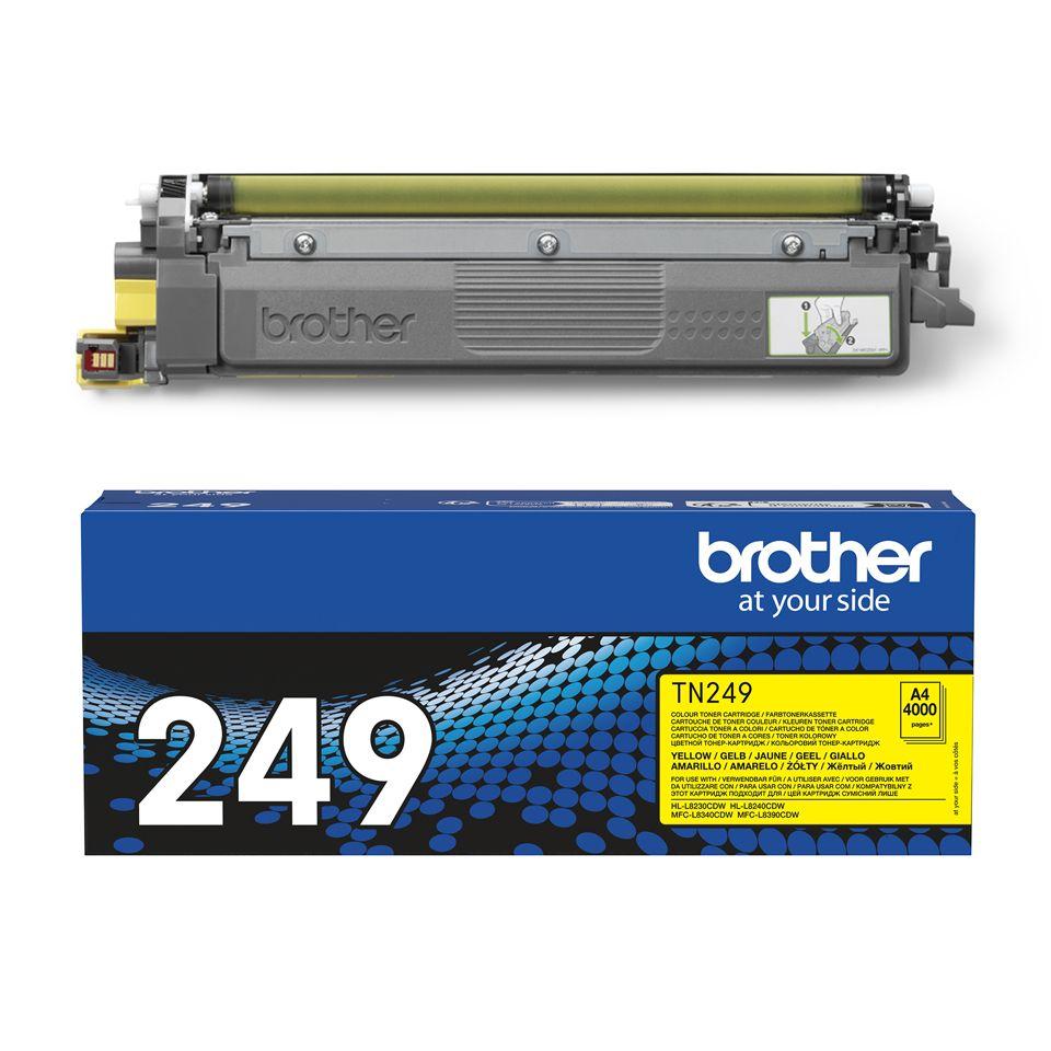 Toner BROTHER TN-249Y (4000 páginas - Amarelo), miniatura 2