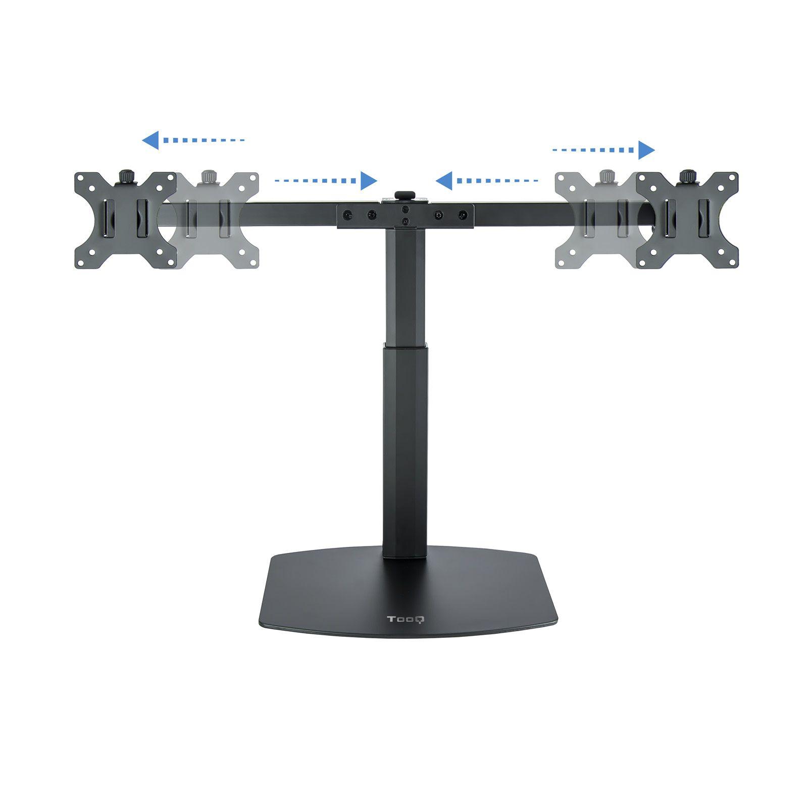 Suporte de Secretária para 2 Monitores TOOQ DB1727TN-B (17-27" - 6 kg por Braço - Preto), miniatura 5