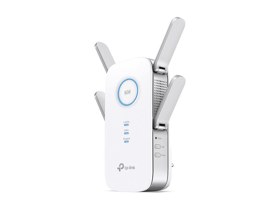 Repetidor Wi-Fi TP-LINK RE650 (1733 Mbit/s - 2,4 GHz e 5 GHz - 1 unidade - Branco)