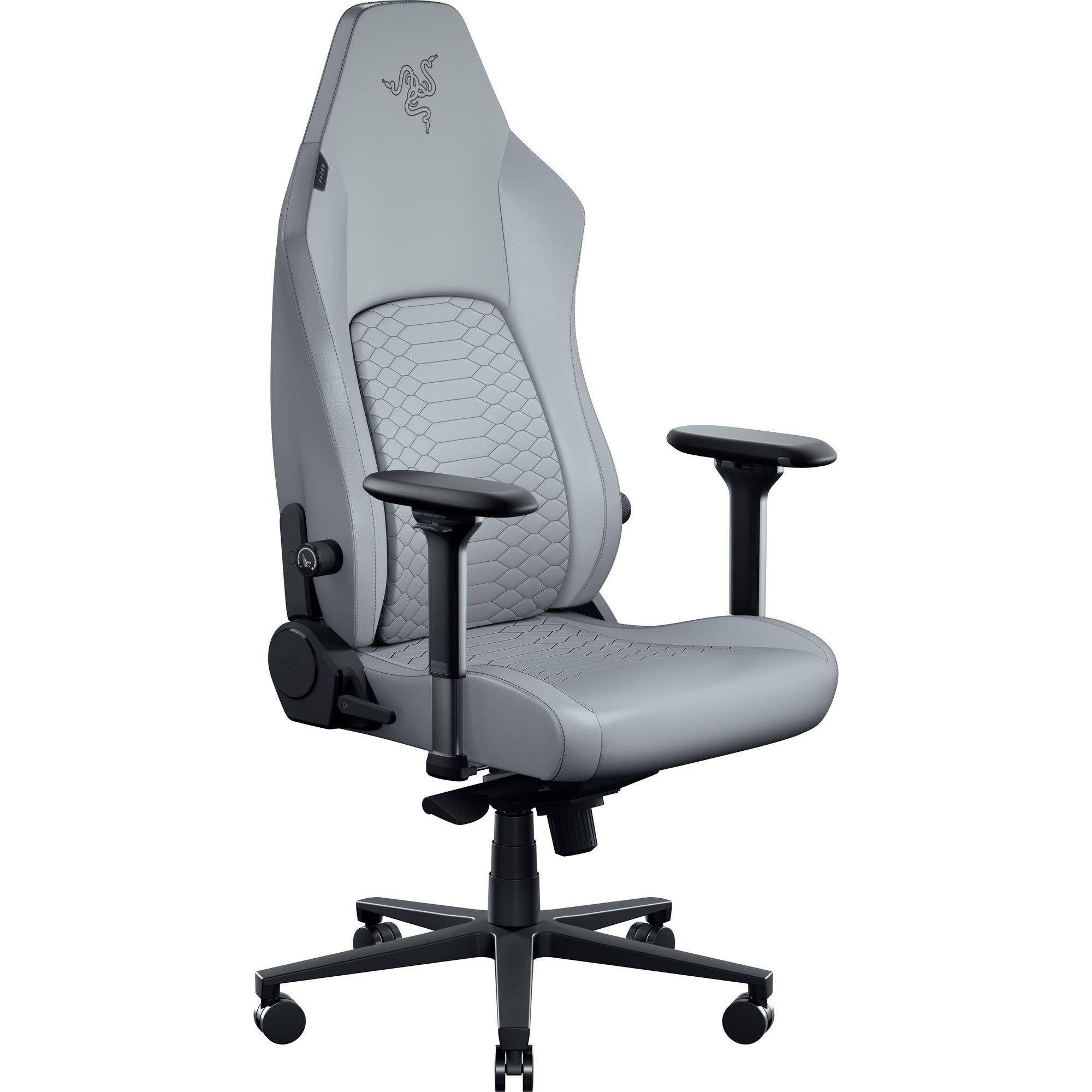 Cadeira Gaming RAZER Iskur V2 NewGen (136 kg - 140 cm - Couro - Cinzento Claro), miniatura 2