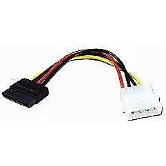 Adaptador de Alimentação Molex para SATA SHARKOON (15 cm - Preto), miniatura 2