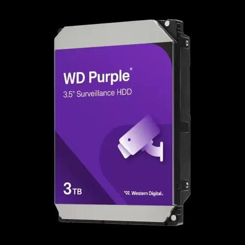 Disco Rígido HDD WESTERN DIGITAL Purple WD34PURZ (3 TB - 3,5" - SATA III 6 Gb/s), miniatura 3