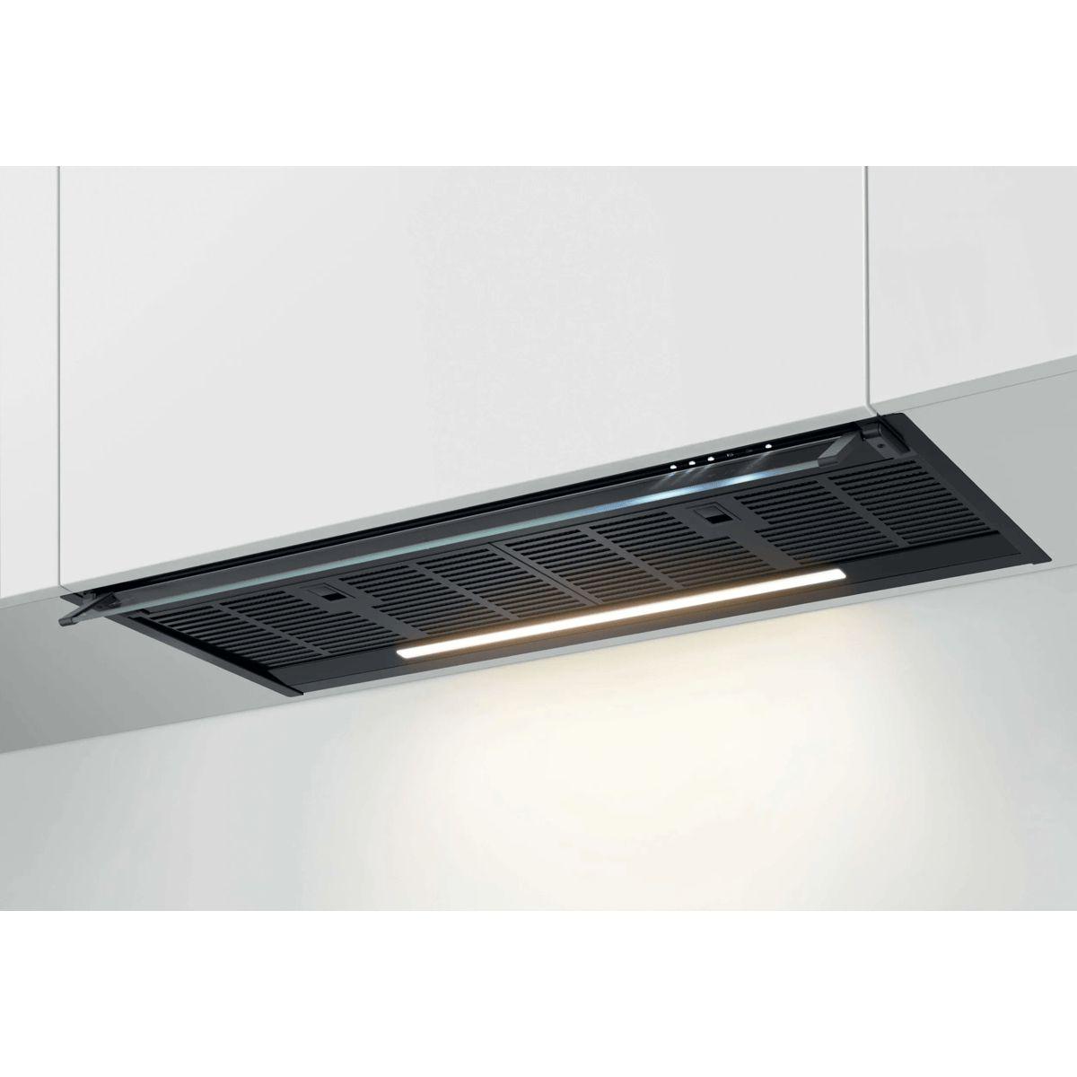 Exaustor de Encastre AEG GDE689HB (Altura 33 cm - 33 cm - 90 cm - Preto)