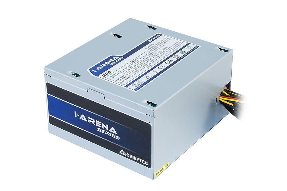 Fonte de Alimentação CHIEFTEC GPB-500S (PS/2 - 500 W - Não modular - Prateado) — miniatura 2
