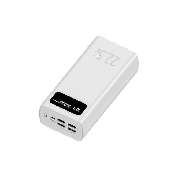 Powerbank LEOTEC LEPOW30W22W (30000 mAh - 111 Wh - 22,5 W - Branco), miniatura 2