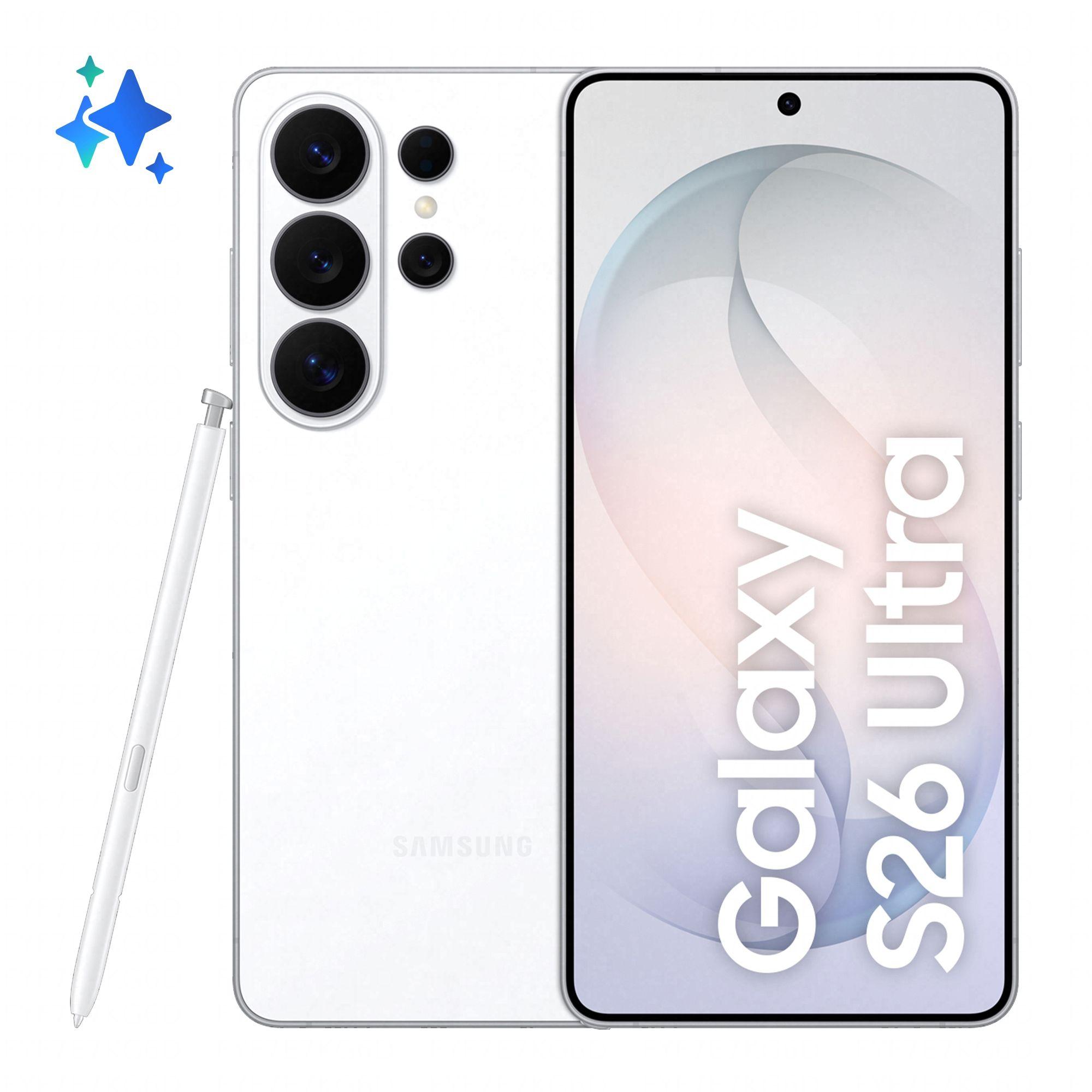 Smartphone SAMSUNG Galaxy S26 Ultra 5G (16GB/1TB - 6,9" - Branco)