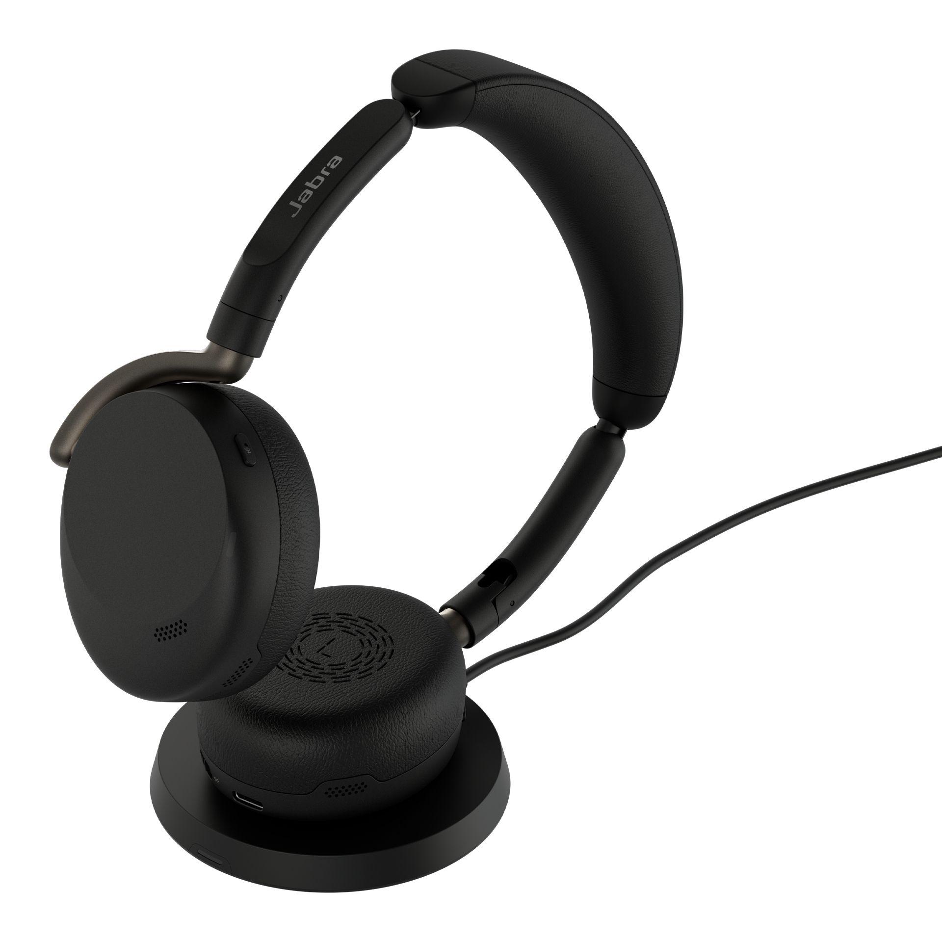 Headset JABRA Evolve3 65 Flex UC Link390A (Binaural - Sem fios - Supra-aural - Preto), miniatura 2