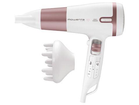 Secador de Cabelo ROWENTA CV7460 (Branco e Rosa Dourado)