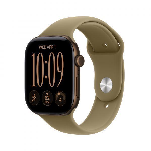Smartwatch APPLE S12 GPS 46 mm (Retangular - watchOS 27 - Apple S11, dois núcleos - Bronze), miniatura 2