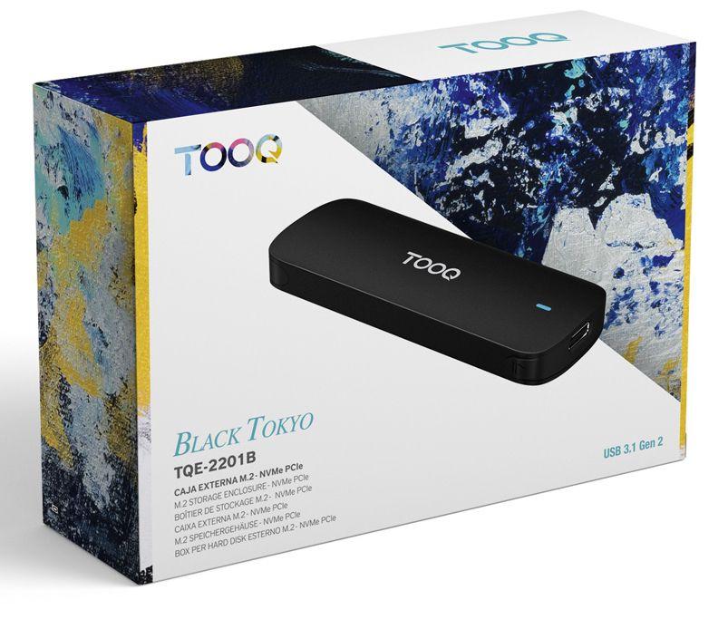 Caixa Externa SSD TOOQ TQE-2201B (PCI Express NVMe - Preto) — miniatura 4